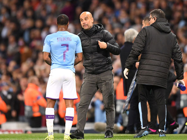 שומרים על דריכות. גווארדיולה והכוכב שלו (GETTYIMAGES)