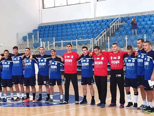 נבחרת העתודה בדימונה (צילום: גלעד נתן, באדיבות איגוד הכדוריד)