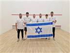 נבחרת הסקווש סיימה שנייה והעפילה לדרג א'