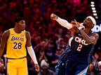 היא לוהטת: OKC עלתה ל-0:2 על הלייקרס
