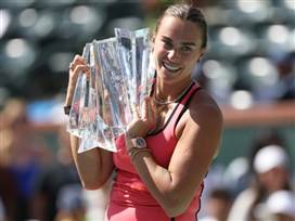 לראשונה בקריירה. סבלנקה (GETTY)