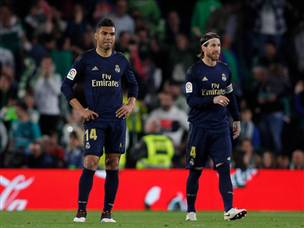 ראמוס וקאסמירו. ריאל איבדה שוב את הפסגה (Getty)