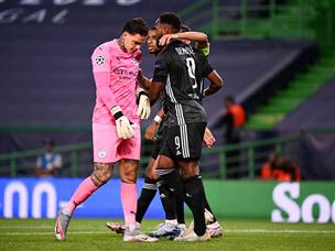 אדרסון אחראי לשער השלישי של ליון. (GETTY)