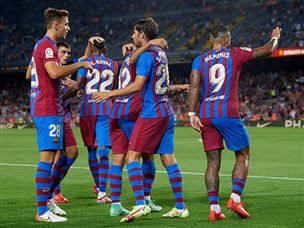 ברצלונה יכולה להיות מרוצה (GETTY)