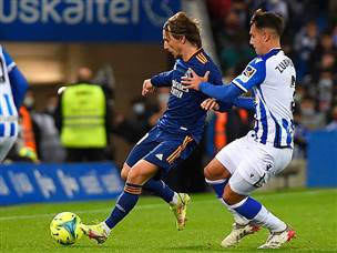 לוקה מודריץ'. בלט במרכז השדה (Getty)