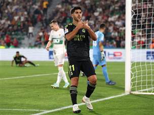 אסנסיו. גם הוא השתתף בחגיגה (Clive Brunskill/Getty Images)