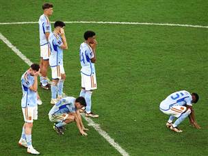 וספרד שוב בחוץ, שוב בשמינית, שוב בפנדלים (GETTY)