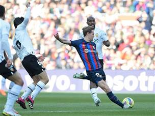 ברצלונה אמנם לא הרשימה נגד ולנסיה (getty)