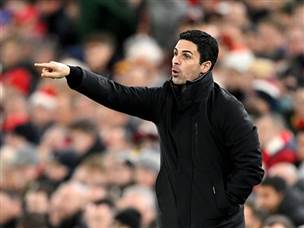 ארטטה. לא מצליח לנצח באנפילד (Getty)