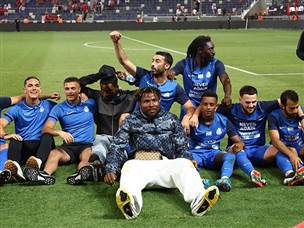 סיום מתוק מבחינתם. שחקני אשדוד (דני מרון)