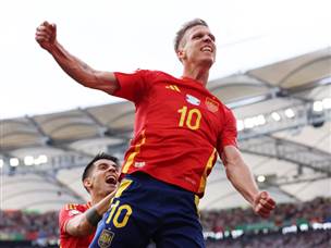 אולמו תרגם את השליטה של ספרד ליתרון (GETTY)