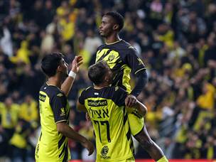 מוזי סיפק שער ניצחון נפלא (צילום: קובי אליהו)