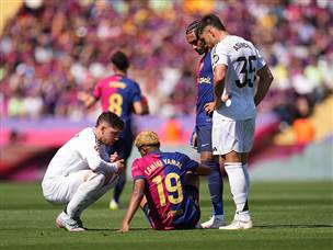 זה היה נראה שברצלונה בדרך להפסד (GETTY)