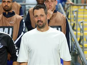 עומר פרץ. הקבוצה שלו קטעה את רצף ההפסדים (אודי ציטיאט)