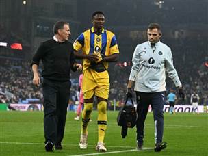 קמארה נפצע והוחלף מוקדם (GETTY)