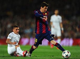 מסי לא כל כך הורגש (Getty)