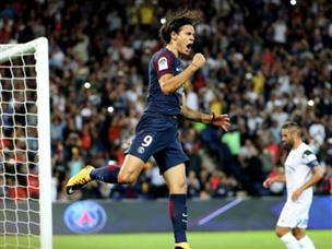 קבאני מאושר. עוד ניצחון קליל לפ.ס.ז' (getty)