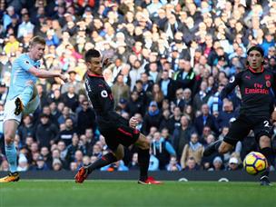 דה בריינה עשה צדק אחרי פתיחה מצוינת של סיטי (getty)