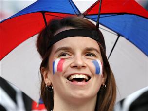 הקהל הצרפתי מרוצה (GETTY)