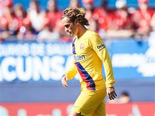 איבוד נקודות שני העונה לברצלונה (Getty)