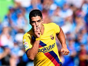 סוארס. אומנם כבש, אך לא הרשים (Getty)