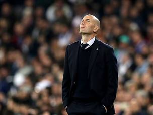 זידאן, הקבוצה שלו בעטה בדלי (getty)