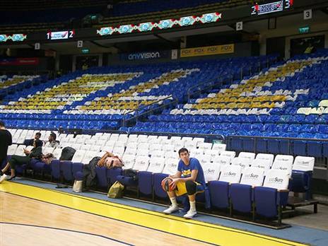 לשחק בהיכל ריק? לכהן זה לא יפריע (צילום: אלן שיבר)