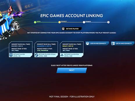 שחקנים יוכלו לאחד את החשבונות והלעביר את ההתקדמות דרך החשבון בפלטפורמת אפיק