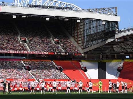 אולד טראפורד. רק רבע ממנו יהיה מלא (Getty)