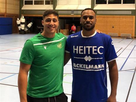 מוסינדי ודיין (צילום באדיבות איגוד הכדוריד)