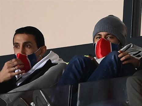 ניימאר לצד די מריה. הברזילאי יחזור מוקדם? (GETTY)