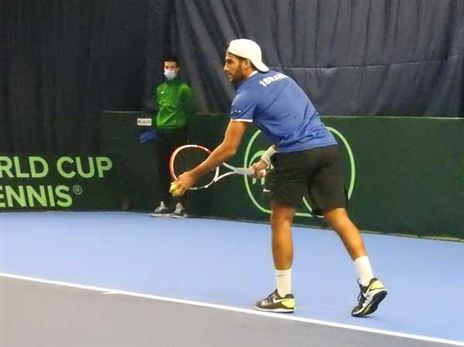 צוקרמן, איבד יתרון יפה והפסיד (צילום: לידור גולדברג, איגוד טניס)