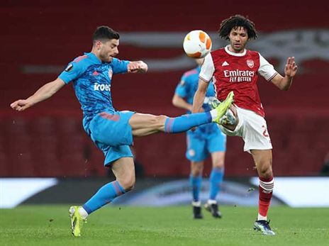 ארסנל רק צריכה לא למעוד מול אולימפיאקוס (Getty)