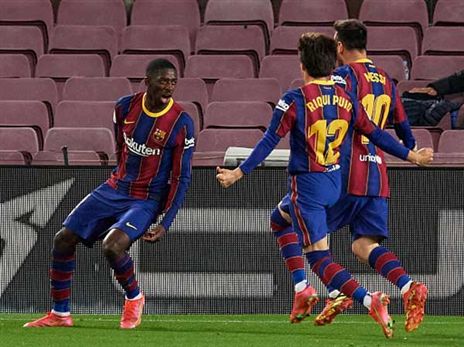 דמבלה חוגג שער ניצחון דרמטי (Getty)