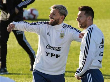 מסי ואגוארו. יחזרו לחייך ביחד? (Getty)