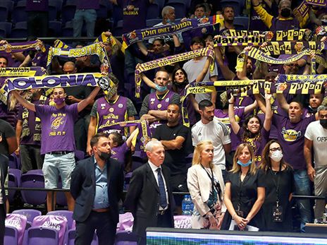 הקהל של חולון סיפק אווירה נהדרת, בחמישי הקרוב תהיה לו הזדמנות לחגוג תואר (אלן שיבר)