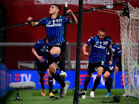 שחקני אטאלנטה אחרי השוויון (getty)