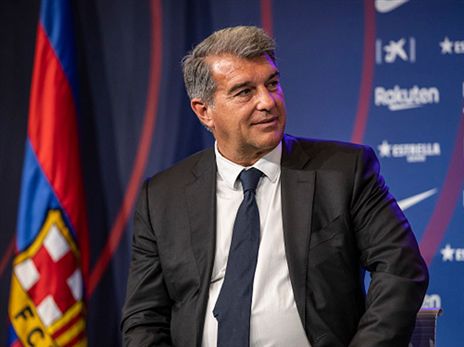 לאפורטה. מאמין שקרויף הכרחי לפרויקט שלו (GETTY)