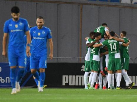 "רצינו מאוד את הניצחון הזה". שחקני חיפה חוגגים (האתר הרשמי של מכבי חיפה)