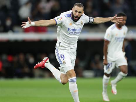 מחזיק את ריאל מדריד. בנזמה (Getty)