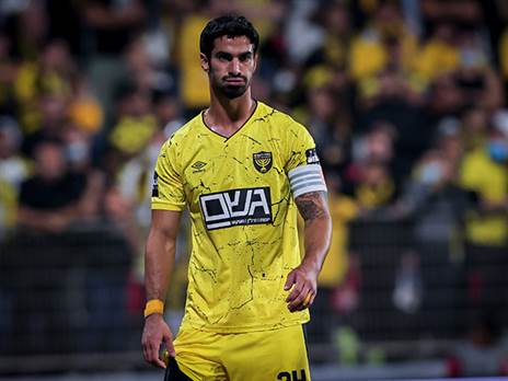 אופיר קריאף. קפטו בית"ר ירושלים מתקשה להתרגל למצב קבוצתו (מאור אלקסלסי)