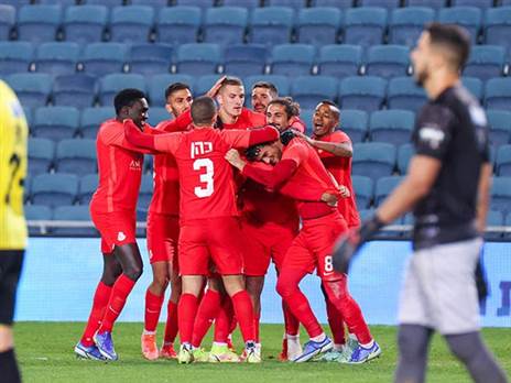 שחקני אשדוד חוגגים. המשחק הכי טוב שלהם (דני מרון)