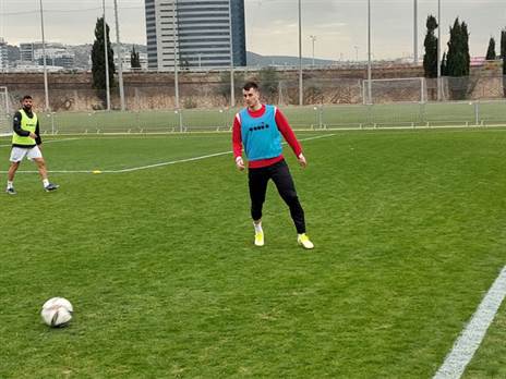 אימון בכורה. ליואיץ' (דוברות הפועל חיפה)