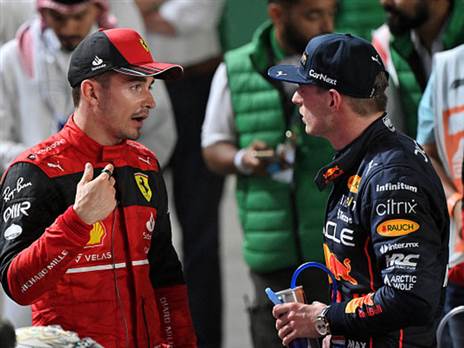 המנצח וסגנו. ורסטאפן ולקלר (GETTY)