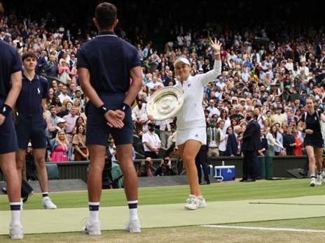 אשלי בארטי. הדהימה את העולם (Getty)