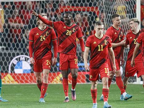 יפתחו את הטורניר מול קנדה. בלגיה (GETTY)