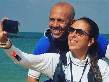 מירית ודידי הררי. מחווה מרגשת (קרדיט צילום: בשילוב הנפש והגוף)