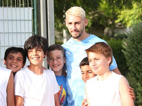 עומר אצילי במדי הנבחרת (אודי ציטיאט)