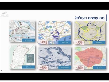 השקף שהוצג בכנסת. הנתונים האמיתיים שונים