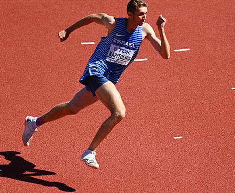הישג פנטסטי לישראלי הצעיר (Photo by Hannah Peters/Getty Images for World Athletics)